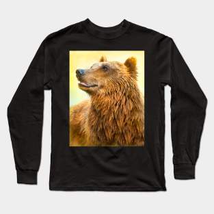 OK Cute Bear Long Sleeve T-Shirt